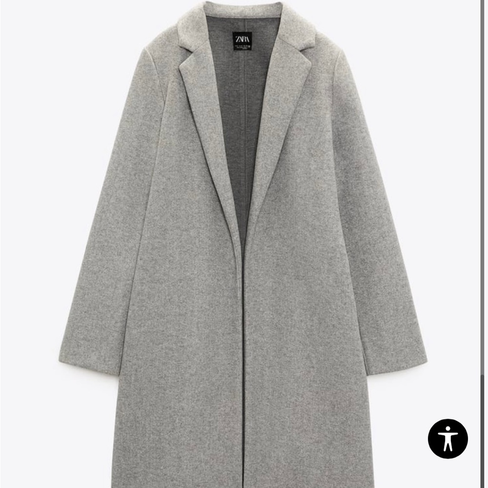 Zara gray coat, NWT